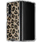 Leopard Print Galaxy Z Fold4 5G Clear Case